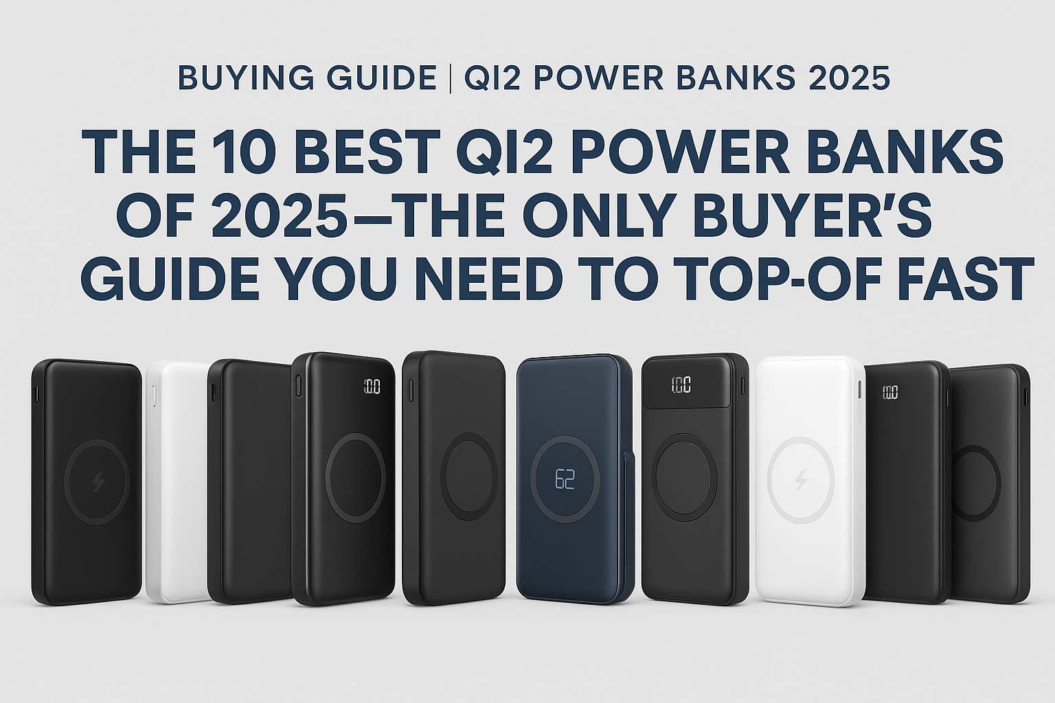 Buying Guide | Qi2 Power Banks 2025the 10 Best Qi2 Power Banks Of 2025—the Only Buyer’s Guide You Need To Top Off Fastbuying Guide | Qi2 Power Banks 2025